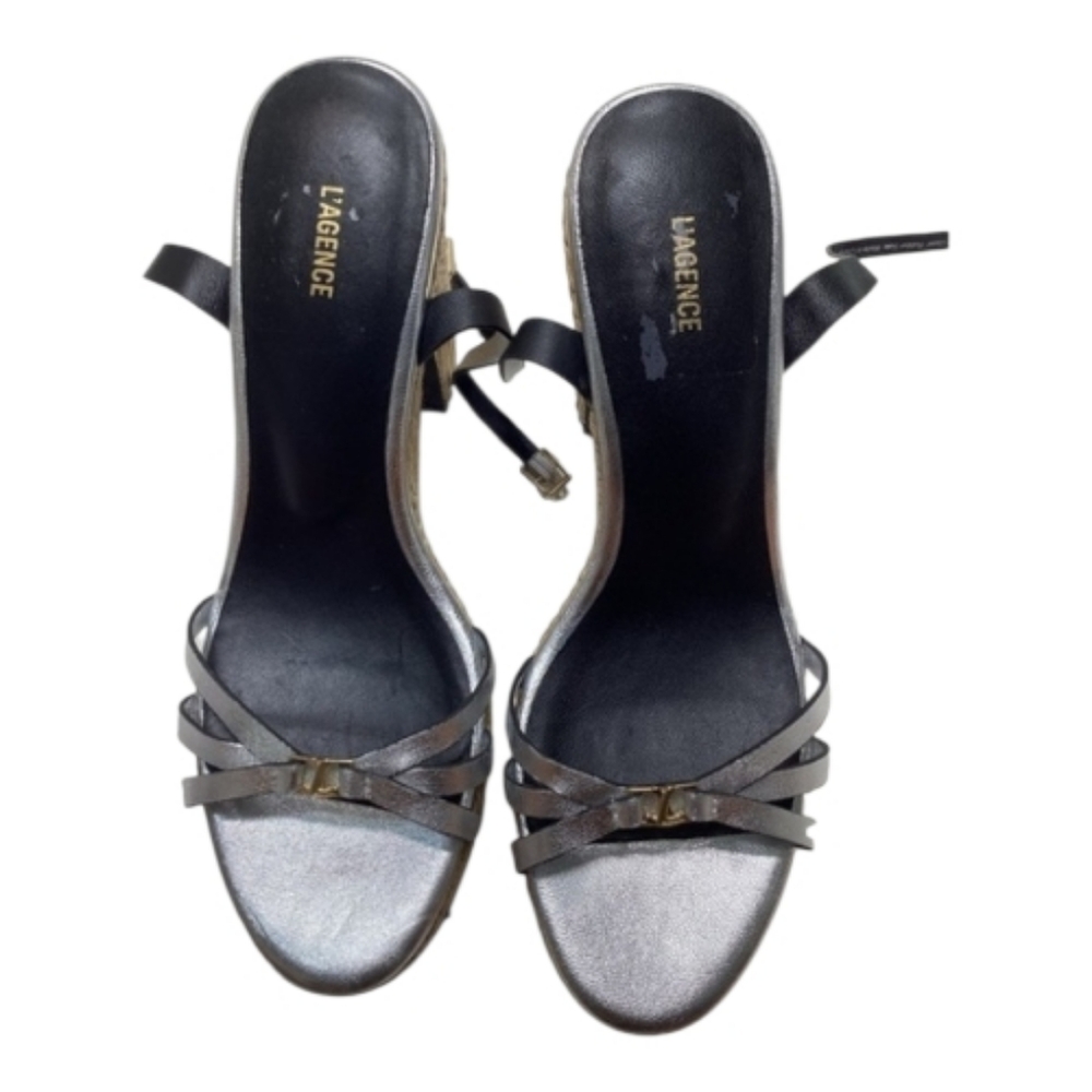 L'agence‎ Genevra Ankle Strap Platform Sandal Size 9